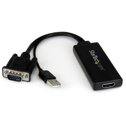 Startech VGA To HDMI Adapter, USB Power, 2Yr
