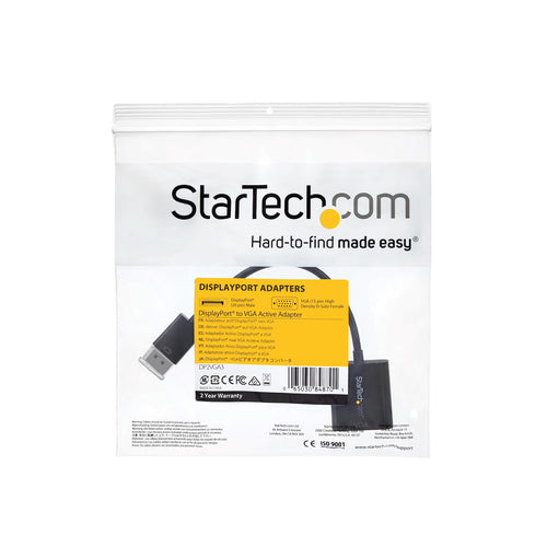 Startech Dp To VGA Adapter, M/F, 3Yr