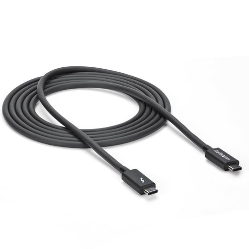 Startech 2M T/Bolt3 Cable, 20Gbps,100W Pd, Black, 2Yr