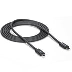 Startech 2M T/Bolt3 Cable, 20Gbps,100W Pd, Black, 2Yr