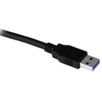 Startech 1.5M USB 3.0 A To A Extension Cable, M/F, Black, Desktop Base, Ltw