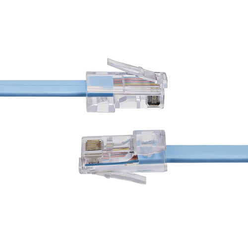 Startech 1.8 M Cisco Console Rollover Cable - Rj45 M/M Blue Ltw