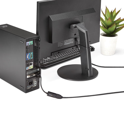 Startech Dp To HDMI Adapter Converter 4K Active Dp 1.2 To HDMI 3Yr