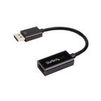 Startech Dp To HDMI Adapter Converter 4K Active Dp 1.2 To HDMI 3Yr