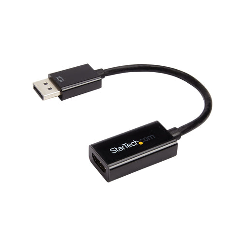 Startech Dp To HDMI Adapter Converter 4K Active Dp 1.2 To HDMI 3Yr