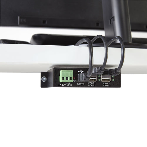 Startech 4 Port Usb2.0 Hub, Industrial, Metal, Esd Protection, Mount, 2Yr