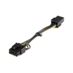 StarTech Pcie 6 Pin To 8 Pin Power Adapter Cable, Ltw