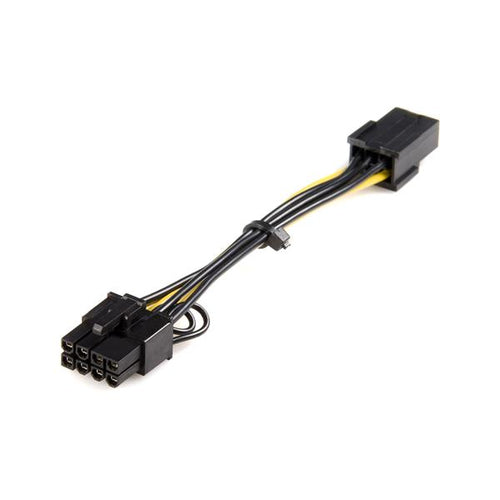 Startech Pcie 6 Pin To 8 Pin Power Adapter Cable, Ltw