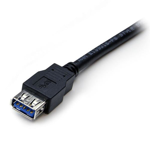 Startech 2M USB 3.0 A To A Extension Cable, M/F, Black, Ltw