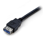 Startech 2M USB 3.0 A To A Extension Cable, M/F, Black, Ltw