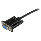 Startech 1M Black Db9 Rs232 Serial Null Modem Cable F/F, Ltw