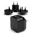 Startech Dual Port USB Wall Charger 17W/3.4A Travel Charger 110V/220V 2Yr