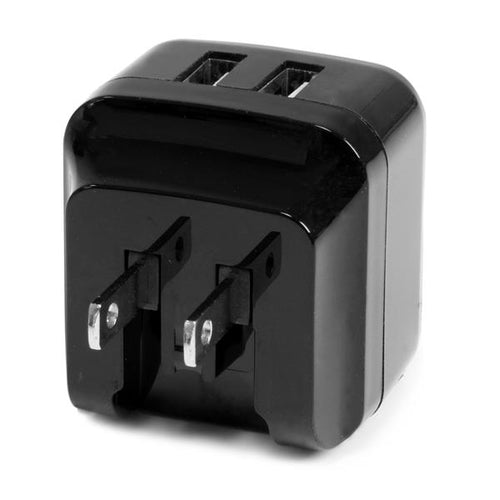 Startech Dual Port USB Wall Charger 17W/3.4A Travel Charger 110V/220V 2Yr