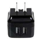 Startech Dual Port USB Wall Charger 17W/3.4A Travel Charger 110V/220V 2Yr