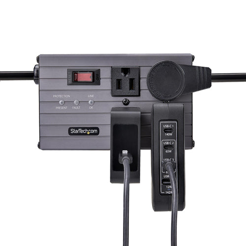 Startech 140W 3 X USB C 1X USB A Gan Wall Charger Int