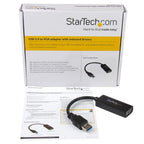Startech USB To VGA External Graphics Card W On-Board Driver Install 2Yr