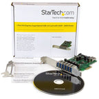 Startech 7 Port Pcie USB 3.0 Card, Sata Power Required, Uasp, 2Yr
