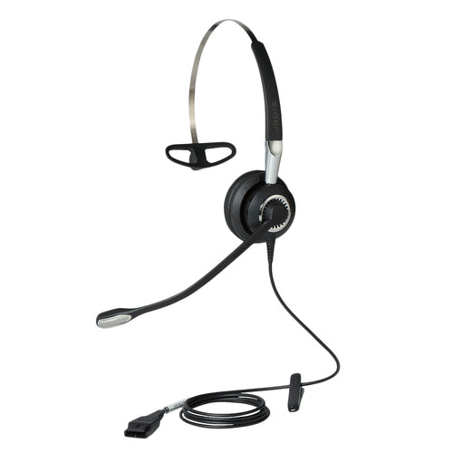 Jabra Corded Biz 2400 Ii Mono Headset, Leatherette,Qd