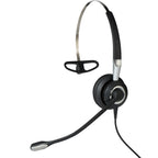 Jabra Wired Biz 2400 Ii Mono Headset, Leatherette, Qd