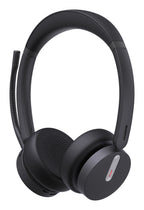 Yealink Wireless (Bh70) Ms Stereo Bluetooth Headset Bt51 Dongle, Black, C To A Adapter