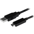 StarTech 1M Usb2.0 To USB-C 2.0 Cable, TB 3 Compatible, Black, Ltw
