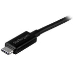 Startech 1M Usb-C 3.1 Cable, TB 3 Compatible, Black, 2Yr