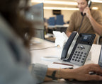 HP Poly Edge E300 Ip Phone, Noiseblock Ai And Acoustic Fence, Usb-C, No Bluetooth/Wfi