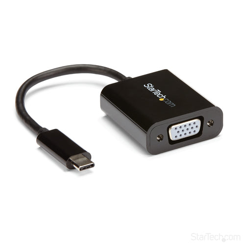 Startech Usb-C (T/Bolt3) To VGA Adapter, 3Yr