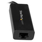 Startech Usb-C 3.0 To Gbe Adapter, Tb3 Compatible, 20Cm, Black, 2Yr