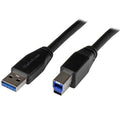 Startech 5M USB 3.0 A To USB 3.0 B Cable, M/M, Ltw