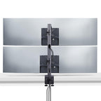 Startech Desk Mount For 2X Vertically Stacked Monitors, Dual 49"; Taa, 5 Yr