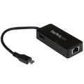 Startech Usb-C To Gbe Adapter, USB 3.0(1), Tb3 Compatible, Black, 2Yr