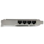 Startech 4 Port Gbe Pcie Network Card, Intel I350, 2Yr