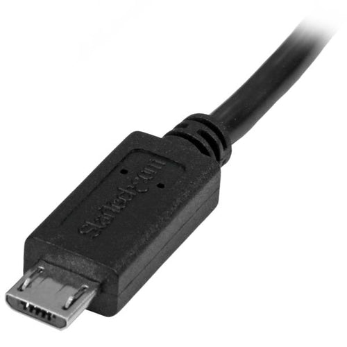 Startech 0.5M Micro Usb2.0 B To Micro Usb2.0 B Cable, M/F, Ltw