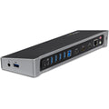 Startech USB 3.0 4K Dock, Triple Display, Dp(2), Hdmi, Usb(5), Rj45, Lock, 3Yr