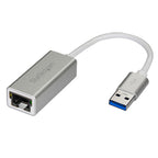 Startech USB 3.0 To Gbe Adapter, Aluminum, Silver, 2Yr