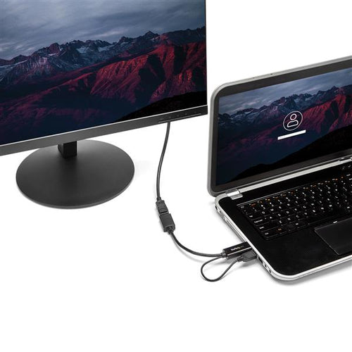 Startech HDMI To Dp Adapter, 4K, USB Power, 2Yr