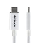 Startech 2.6Ft (80Cm) Thunderbolt 5 Cable, 80Gbps, Certified - White, Ltw