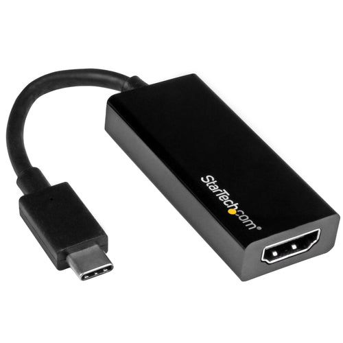 Startech Usb-C (T/Bolt3) To HDMI Adapter, 4K, Black, 3Yr