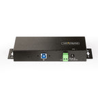 Startech 7-Port Managed USB Hub - Metal Industrial Housing - Mountable, 2 Yr