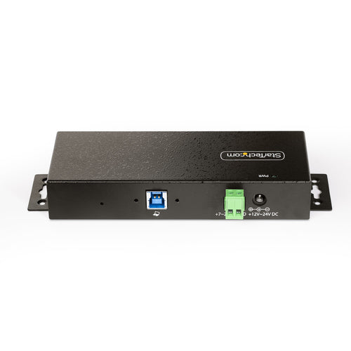 Startech 7-Port Managed USB Hub - Metal Industrial Housing - Mountable, 2 Yr