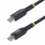 StarTech 13Ft (4M) USB-C Charging Cable, Charge & Sync, 240W (5A) Pd Epr, USB 2.0 Laptop C