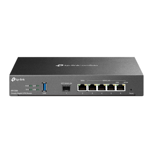 Tp-Link Omada Gigabit Vpn Router, Gbe Spf Wan/Lan(1), WAN (1), Lan/Wan(4), 5Yr