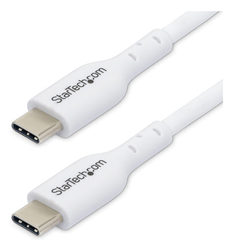 Startech 2M Usb-C Charging Cable, 60W 3A Pd, White, Ltw