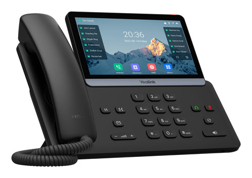 Yealink (Sip-T77U) Ip Phone, 7" Touchscreen, 16 Sip Accounts, Dual Usb, Hd Voice, Poe, Lin