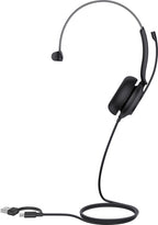Yealink Wired (UH35) MS Mono Headset, Noise Cancelling Mic, C/A Adapter, Project Base Only