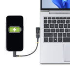 Startech Usb-C To Usb-A Adapter, Right-Angled, USB 5Gbps, 3A, Usb-C Male To Usb-A Female C