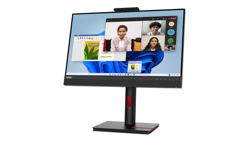Lenovo Tio24 23.8" Wled Ips Fhd(16:9) Touch, Hdmi, Dp, Usb(2), H/Adj, Spkr, W/Cam, 3Yr