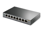 Tp-Link 8-Port Easy Smart Gigabit Switch, Poe+(4), 64W, Metal Case, 5Yr