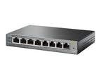 Tp-Link 8-Port Easy Smart Gigabit Switch, Poe+(4), 64W, Metal Case, 5Yr